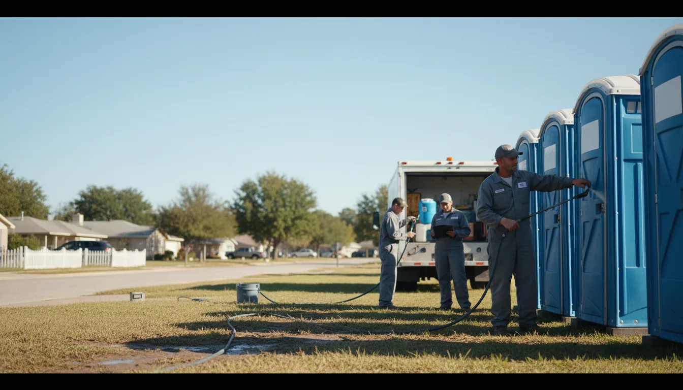 Long-Term Portable Toilet Rental in Manning, SC near me